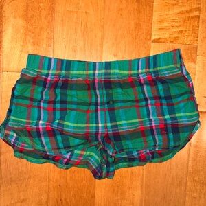 Target Wondershop Plaid Shorts - green, red, teal, pink - Christmas Holiday